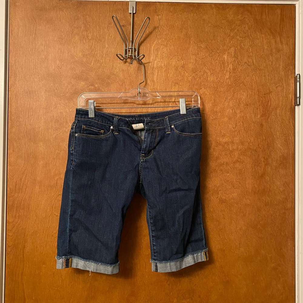Banana Republic Jean shorts size 27